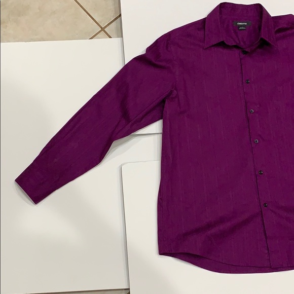 Men’s Claiborne Collared Button down Dress Shirt - Picture 2 of 5